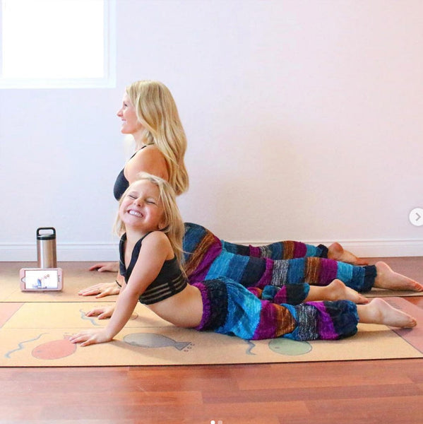 Eco Friendly Thick Latex Cork Yoga Mat with EVA
