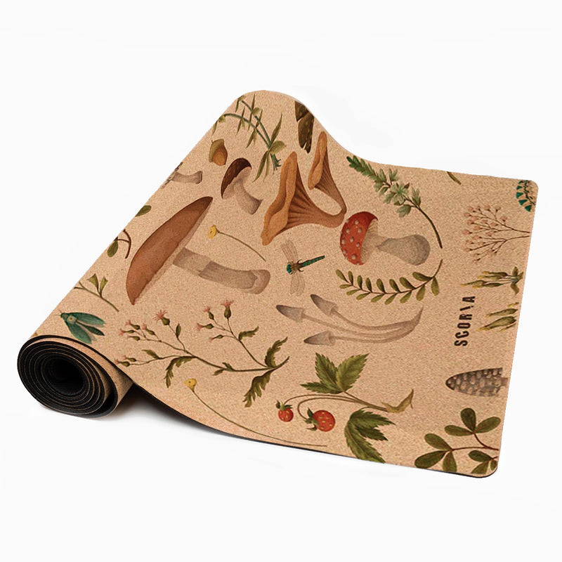 Myco Forest Cork Yoga Mat | 4.5MM