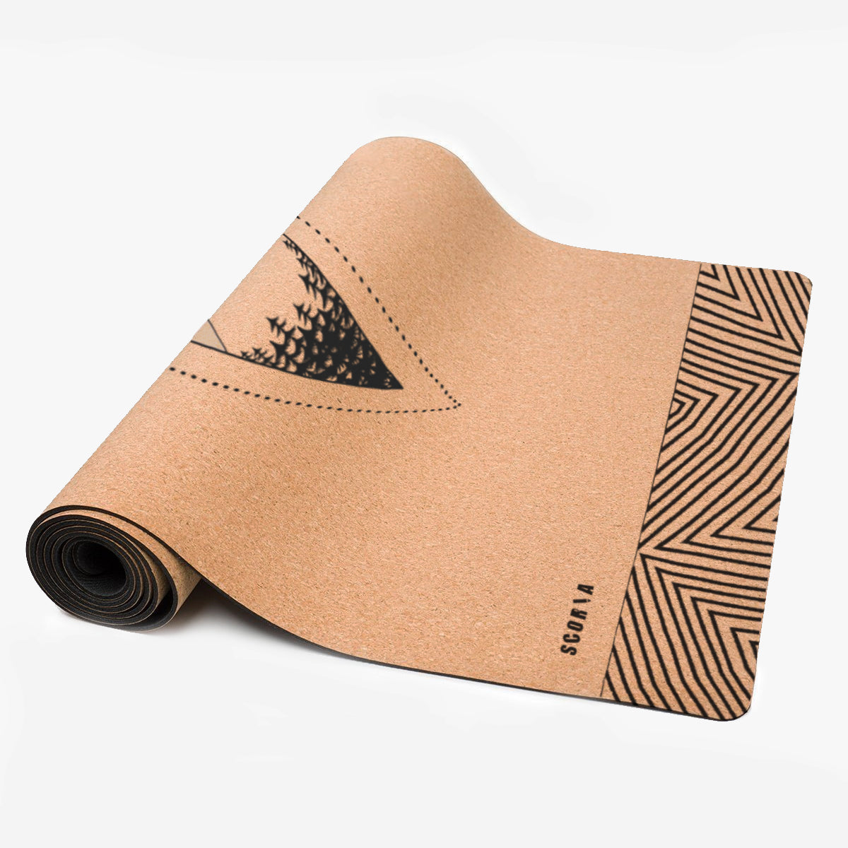 Summit Peak Cork Yoga Mat 4.5MM