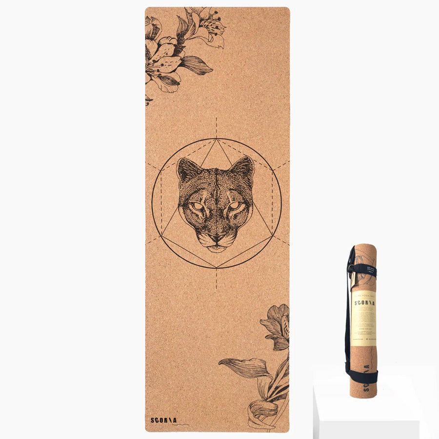 SCORIA-MOUNTAIN-LION-TIGER-SPIRIT-ANIMAL-CORK-NATURAL-YOGA-MAT-SUSTAINABLE-NON-TOXIC-TORONTO-CANADA-YOGA-EXERCISE-SUSTAINABLE