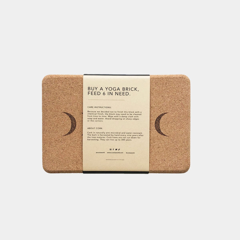 Natural Cork Yoga Block by Halfmoon – BeWea - Together For Better Weather