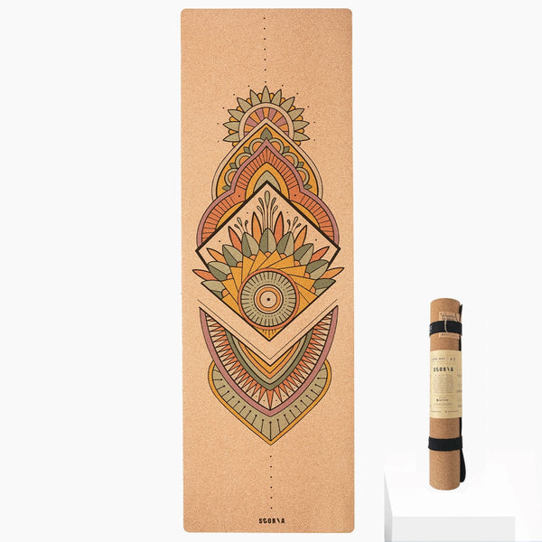 Scoria Blossom Cork Yoga Mat  Best & Kindest Yoga Mats – Scoria Canada